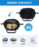 BAGSMART Large Gym Bag with Yoga Mat Buckle, Weekender Overnight Bag for Women, Travel Duffle Bag for Travel Essentials, Carry On Tote Bag Hospital Bag for Labor and Delivery