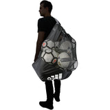 adidas Stadium Mesh Soccer Bag, Laundry Bag, Heavy Duty Soccer Ball Bags for Coaches, Men and Women, Holds Up To 15 Balls
