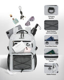 WATERFLY Travel Hiking Casual Backpack: 22L Lightweight Everyday Outdoor City Daypack College Bookbag for Women Men