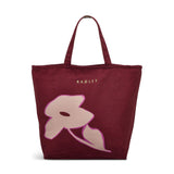 RADLEY London Bloom Responsible Small Ziptop Reusable Recycled Canvas Crook Tote Bag