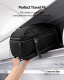 GHERSON Travel Laptop Backpack, TSA Friendly Flight Approved Carry-on Luggage,Water-resistant Lightweight Business Rucksack，Durable Large Weekender Bag Daypack Fits 17.3 Inch Laptop