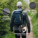 SPARTER Backpack Cooler Insulated Leak Proof 33 Cans, Waterproof Lightweight Insulated Backpack Ice Chest, Portable Soft Cooler Bag for Beach Travel Camping Lunch