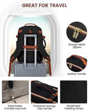 LOVEVOOK 40L Travel Backpack for Women & Men, Airline Approved Carry On Luggage with 3 Packing Cubes, TSA Overnight Bags, Waterproof Personal Item Bag, Weekender Essentials Backpacks fits 17" Laptop