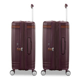 Virtuosa Hardside 21 Inch Carry On Luggage - Airline Approved with 360° Spinner Wheels, RightHeight™ Adjustable Handle - Zippered WetPak™ - TSA Lock - Expandable Light Polycarbonate Shell - Merlot