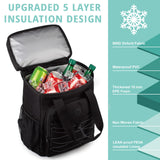 Cooler Backpack with Padded Top Handle,Lightweight Back Pack Coolers Insulated Leak Proof,Large Capacity Ice Chest for Women Men Beach Camping Picnic Fishing Hiking