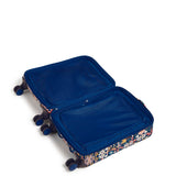 Vera Bradley Women's Softside Rolling Suitcase Luggage, Enchanted Mandala Blue, 22" Carry On