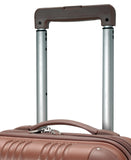 Rockland London Hardside Spinner Wheel Luggage, Rosegold, Carry-On 20-Inch