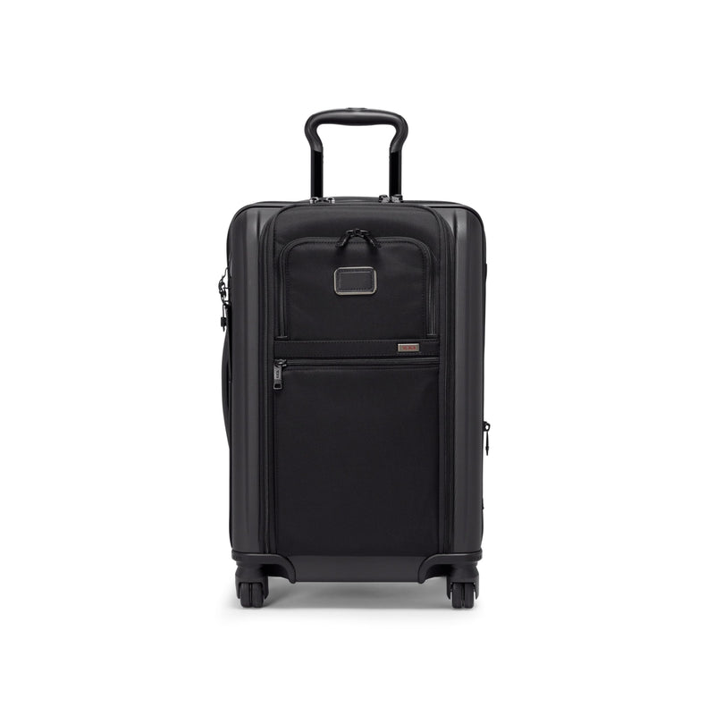 TUMI - Alpha Hybrid International Expandable 4 Wheeled Carry On - Zip Expansion Suitcase for Domestic & International Travel - Black