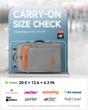 LUGGEX Carry On Travel Backpack, Expandable Large Backpack for Men Women, Fits 17.3 Inch Laptop, 40L