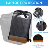 BANGE 28L Lightweight Backpack, 15.6-inch Laptop Travel Backpacks, Unisex Multifunctional Storage Pockets Business Commuter rucksack, Waterproof and Wear-resistant Outdoor Sports Leisure daypack