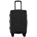 Wrangler ATG Alpine 22" Expandable Rolling Hardside Carry-On Luggage, Jet Black