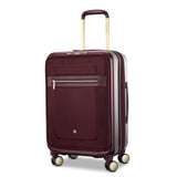Samsonite Mobile Solutions 2 Carry-On Luggage, Expandable Spinner Suitcase with Laptop Compartment, TSA Lock, Lightweight Travel Bag with Dual Spinner Wheels & WetPak Storage, Merlot