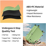 WireHot 3-Piece 20/24 Top Opening Hardshell Lightweight Luggage and 28-Inch Clamshell Opening Travel Suitcase with Spinner Wheels & TSA Locks, Avocado Green 20in/24in/28in