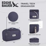 Eddie Bauer Compact Multipurpose Travel Tech Organizer Pouch Bag - Brook