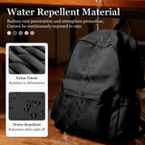 WEPOET Classic Basic Black Backpack For Women,Waterproof High School Bookbag,Lightweight Casual Travel Daypack,College Backpack Men,Middle School Bag For Girls Boys