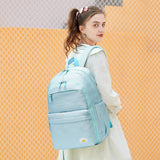 Caran·Y 38L Waterproof Kids Backpack with 15.6-Inch Laptop Compartment-Lightweight Large Capacity School Backpack for Boys & Girls Ages 6-18,Travel with Side Water Bottle Pockets(Mint Green)
