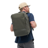 NOMATIC 30L Travel Bag- Convertible Duffel/Backpack, Carry-on Size for Airplane Travel, Everyday Use Laptop Bag, TSA Compliant Olive Backpack