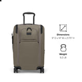 TUMI - Alpha Dual Access 4-Wheeled Carry-On - Expandable, Durable and Lightweight Luggage - Grey Alloy
