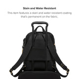 TUMI - Voyageur Halsey Backpack - Travel Backpack - For Business, Fashion, Commute - Holds Up to 14" Screens - Black & Gold