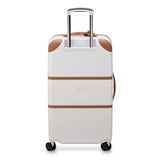 DELSEY PARIS Chatelet Air 2.0 Hardside Luggage Trunk with Spinner Wheels, Angora, Checked-26 Inch Trunk