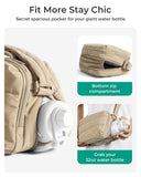 BAGSMART Lightweight Crossbody Bags for Women, Quilted Puffer Shoulder HandBags with Adjustable Strap for Travel