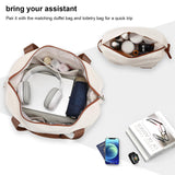 Joyway Carry On Luggage 20 Inch Expandable Suitcase with Spinner Wheel, 3 Piece Hard Shell Luggage Set with TSA Lock(White)