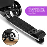 Baotree 2-in-1 Ride-On Scooter Suitcase, Scooter Luggage for Kids Ages 5-12, Foldable & Lightweight Carry with LED Light-Up Wheels