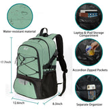 WOLT | Basketball Backpack Large Sports Bag with Separate Ball Holder & Shoes Compartment, Best for Basketball, Soccer, Volleyball, Swim, Gym, Travel
