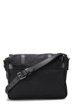 Gucci, Pre-loved Black GG Nylon Buckle Flap Messenger Small, Black