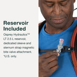 Osprey Manta 34L Men's Hiking Backpack with Hydraulics Reservoir, Black - backpacks4less.com