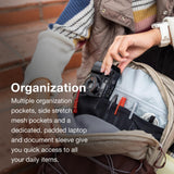 Osprey Quasar 26L Commuter Backpack, Alpaca Tan/Latte Brown Heather