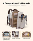 LOVEVOOK 40L Travel Backpack for Women, Airline Approved Carry On Luggage, TSA Personal Item Bag fits 15.6 Inch Laptop, Waterproof Weekender Overnight Suitcase for Work