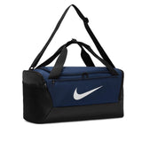 Nike Unisex Brasilia Training Duffel Bag (Small, 41L), Midnight Navy/Black/White, MISC