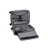 TUMI - Alpha Hybrid Continental Expandable 4 Wheeled Carry-On - Zip Expansion Suitcase for Extended Trips & Weekend Getaways - Black