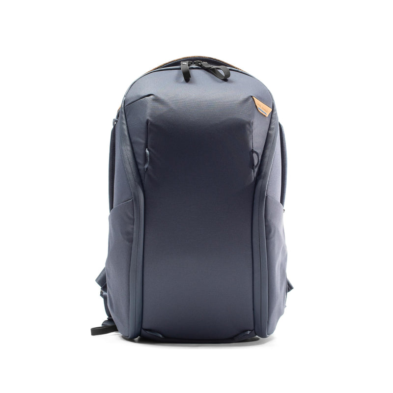 Peak Design Everyday Backpack Zip 15L, Midnight, 270-Degree Zip, Dual Side Pockets, FlexFold Dividers, Fits 15" Laptop, For Camera Carry, Daily Commutes or Travel, Versatile Backpack for Men and Women