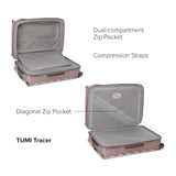 TUMI - 19 Degree Lite 4 Wheel Luggage - Lightweight and Highly Durable, Modern Contour, Hard Shell Men's and Women's Suitcase - 30" Extended Trip Packing Case, Blush