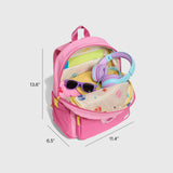 Away PAW Patrol Kids Backpack, Lightweight Daypack, Durable Zippered Backpack for Boys & Girls, Perfect for Trips & Vacations, Skye Pilot Pink