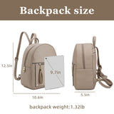 Montana West Medium Backpack Purse for Women Anti Theft Backpack with Secured Zipper & Tassel