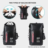 kooldaiwangwang Waterproof Backpack, Waterproof Backpack That Can Float, Suitable for Kayaking And Beach Activities, Outdoor Moisture-Proof Bag
