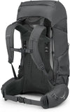 Osprey Rook 65L Men's Backpacking Backpack, Dark Charcoal/Silver Lining