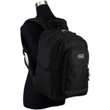 FUEL Laptop Durable Hiking Travel Commuter Carry On Casual Daypack Classic Bag Backpack, Black