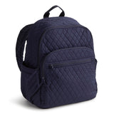 Vera Bradley Women's Premium Cotton Bancroft Backpack, Peacoat, One Size | Backpacks4Less