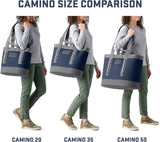 YETI Camino 50 Carryall with Internal Dividers, All-Purpose Utility, Boat and Beach Tote Bag, Durable, Waterproof, Ridegeline
