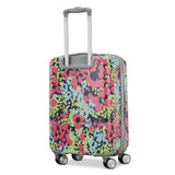 American Tourister Moonlight II Hardside Expandable Luggage with Spinner Wheels, Poppy Pattern, Carry-On 20-Inch