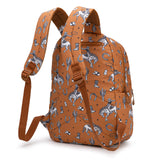 Montana West x Wrangler Western Backpack for Women Aztec Backpack Purse Lightweight Womens Travel Bag