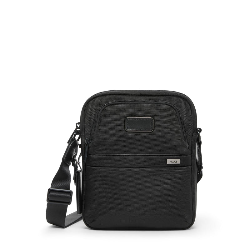 TUMI - Alpha Medium Crossbody - Men's Sleek Everyday Essentials Bag - Ballistic Nylon - Black
