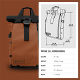WANDRD PRVKE 31L Backpack: Weather-Resistant Travel & Camera Backpack with Laptop Sleeve, Quick Side Access, Clamshell Opening – Ideal Photography & Travel Bag (Sedona Orange)