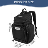 WOLT Basketball Backpack, Large Sports Bag with Separate Ball Compartment and Shoes Pocket for Basketball, Soccer, Rugby, Volleyball, Baseball