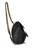 Chanel, Pre-Loved Quilted Lambskin ; Classic Backpack Medium, Black
