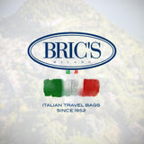 Bric's Bellagio 3.0 Spinner Trunk- Luxury Hardshell Check In Luggage with Large Wheels, Telescopic Handle, Leather Detailing - Expandable Rolling Suitcase - 27", Cream